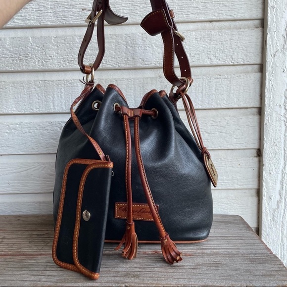 Dooney & Bourke Handbags - Dooney & Bourke Drawstring + Pouch